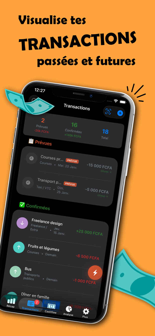 Suivi des transactions